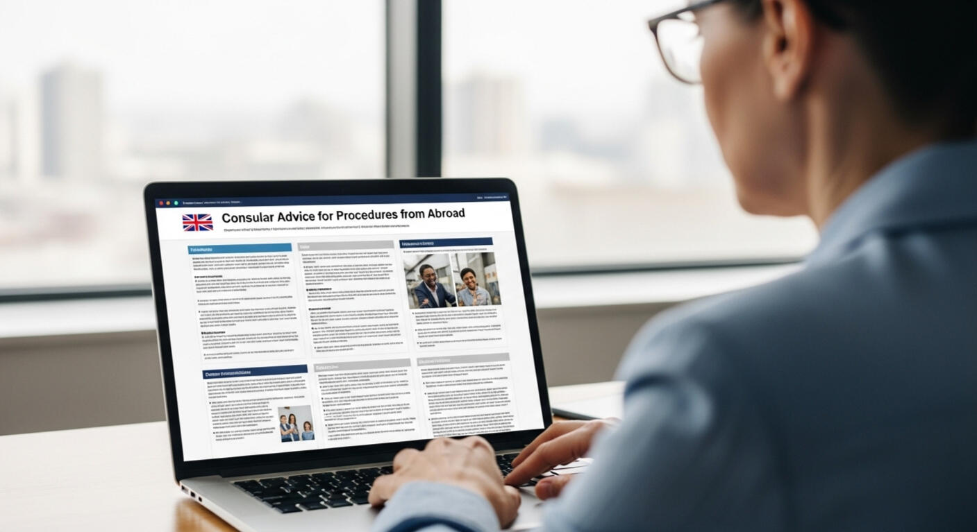 Asesoría consular para trámites desde el exterior Asesoría consular para trámites desde el exterior